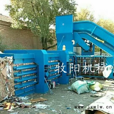 生活垃圾壓縮機(jī) 全自動液壓塑料紙箱打包機(jī) 半自動碎料打包機(jī)