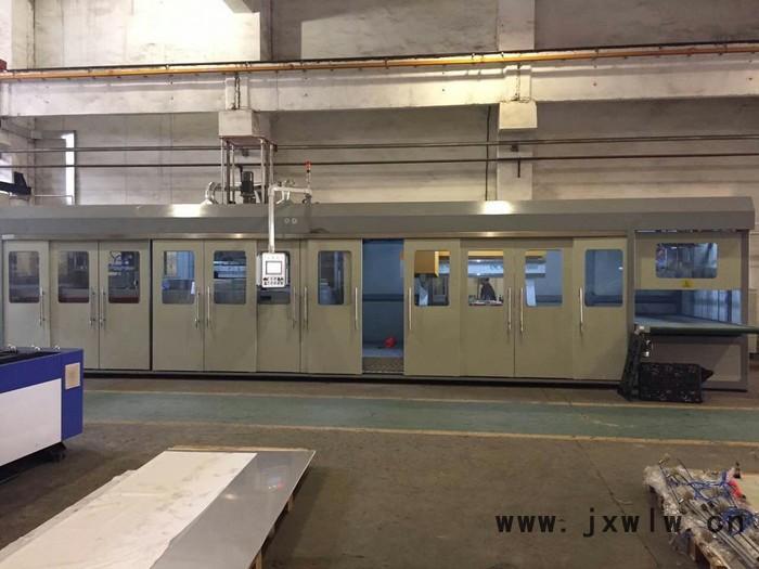 ZS-展仕1820全自動雙層汽車風管 汽車內(nèi)飾件.厚片專用吸塑機