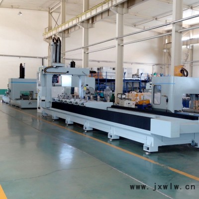 明美數(shù)控JGZX5-CNC-7000 鋁型材五軸數(shù)控加工中心 軌道交通型材加工設備 長型材多角度數(shù)控鉆銑床