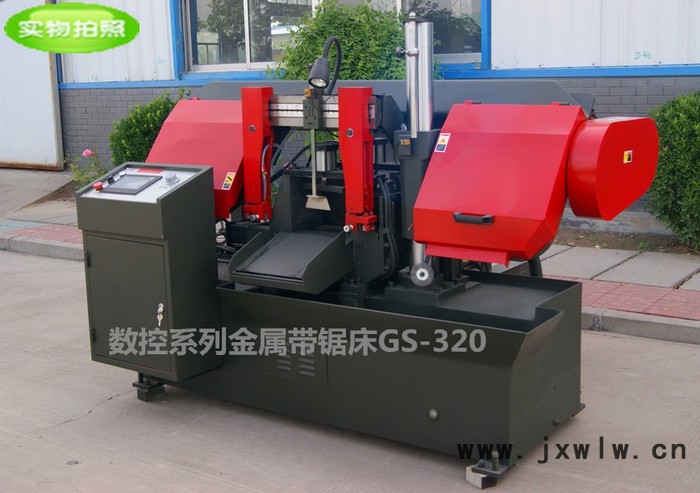 定做數控鋸床金屬帶鋸機鋸床帶鋸床數控鋸床GS320保證                為您提供鋸床帶鋸床角度