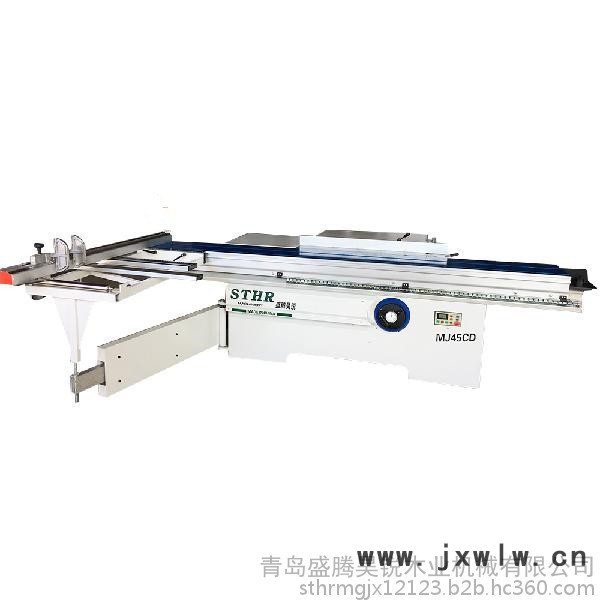 盛騰昊銳WJ45CD 歐登多裁板鋸 電動升降推臺鋸 45度精密鋸 馬氏機構(gòu)雙鋸片 木工鋸床