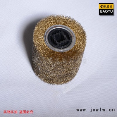 **拉絲機(jī)鋼絲輪，木材開(kāi)放漆鋼絲輪，研磨輪鋼絲輪