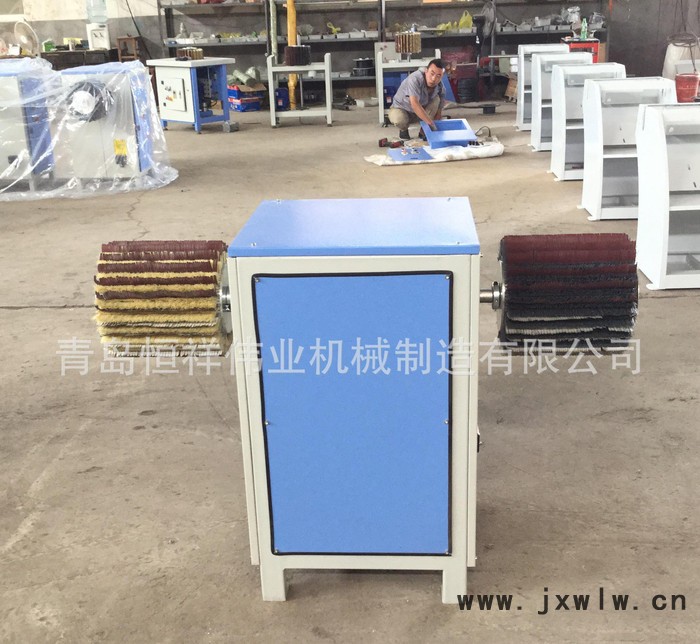 直銷 **木工機械 板式家具使用 臥式兩輥手動拋光機