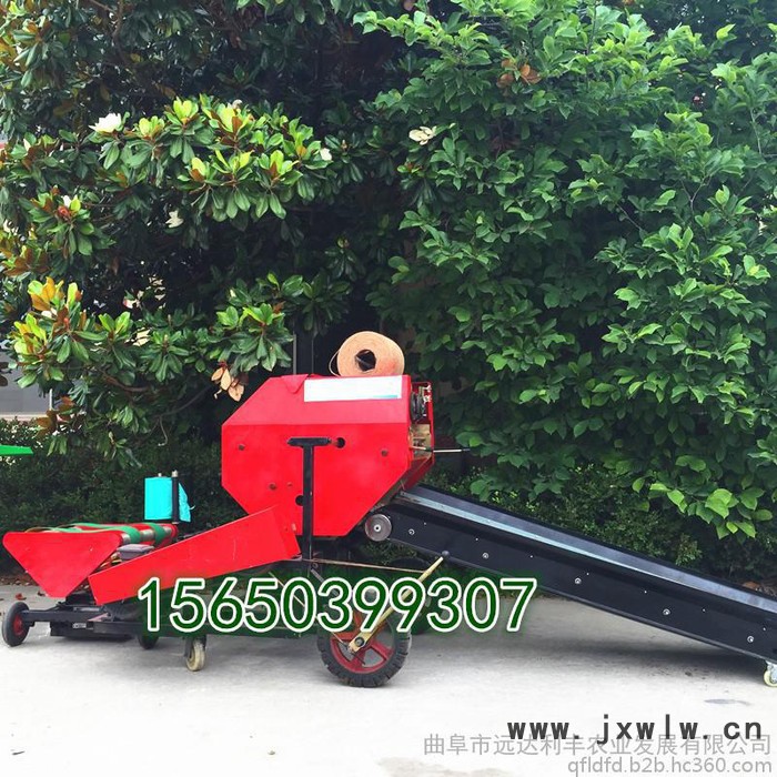 玉米秸稈粉碎發(fā)酵打包覆膜機(jī) 食草動(dòng)物過(guò)冬飼料青貯打包機(jī)