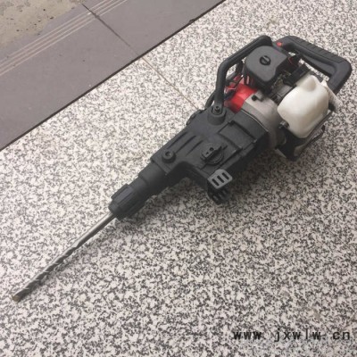 鉆墻面打孔機(jī) 汽油動(dòng)力鑿巖機(jī) 施工工程破碎錘