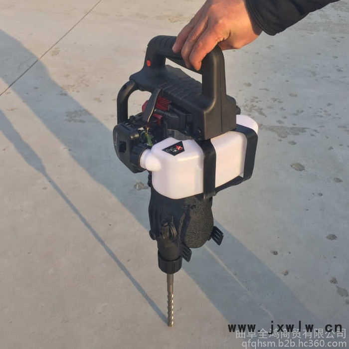 汽油鎬鉆孔機多功能汽油沖擊鉆電錘手提式電鎬鑿巖機破石