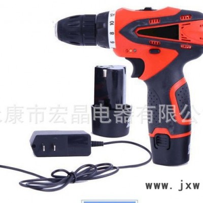 手電鉆 鋰電充電電鉆  12V雙速  超負自動斷電充電式小電