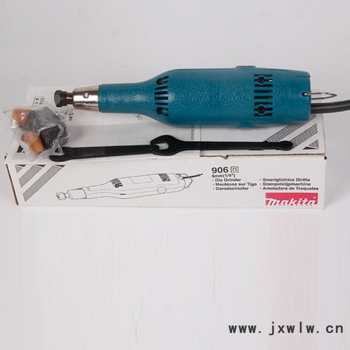 Makita/牧田 906 240W電磨6mm直向砂輪機直磨機 牧田電動工具