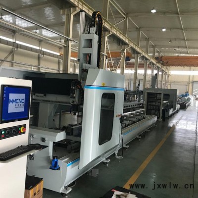 明美數(shù)控 鋁合金型材零部件加工設備 工業(yè)鋁型材數(shù)控切割設備