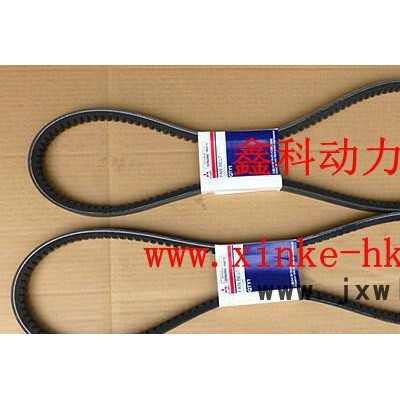 三菱柴油發(fā)電機皮帶，三菱發(fā)動機皮帶37549-03550