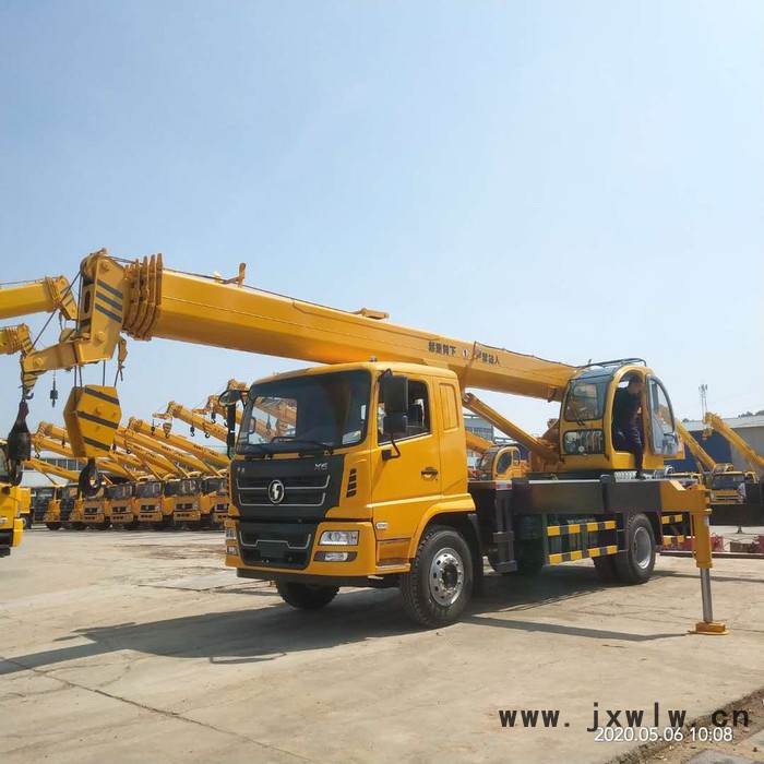 陜汽16噸汽車吊190發(fā)動(dòng)機(jī)  陜汽16噸吊車工作視頻 免購置稅可分期 首付低