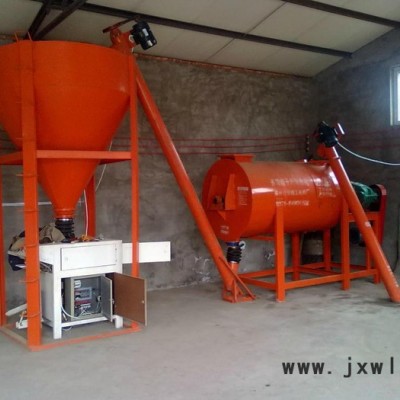 眾鼎機(jī)械干粉砂漿簡易生產(chǎn)線 干粉混合機(jī)成套混合設(shè)備