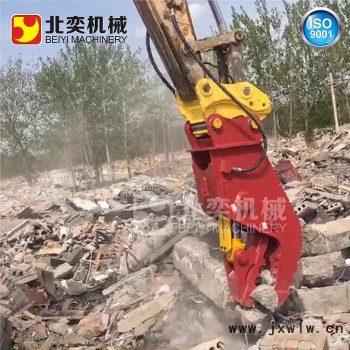 拆遷北奕機(jī)械挖掘機(jī)勾機(jī)鋼筋混凝土快速破碎液壓粉碎鉗、 液壓鉗 液壓粉碎設(shè)備