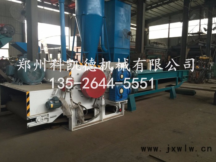 科凱德模板粉碎機 帶釘子模板粉碎設備 廢舊木板粉碎機