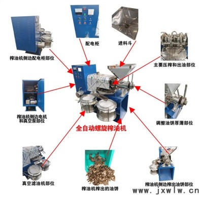 瑞嵐機械 冷熱兩用螺旋榨油機 多功能菜籽榨油機 花生大豆螺旋榨油機 全自動榨油機設備廠家直發(fā) 現(xiàn)貨供應