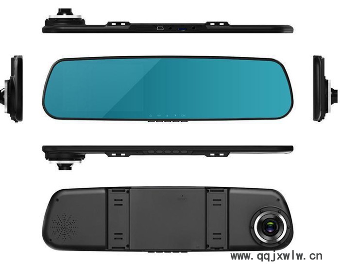 山水JM-SXC4317C 后視鏡行車記錄儀500萬像素
