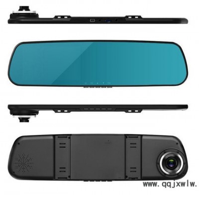山水JM-SXC4317C 后視鏡行車記錄儀500萬像素