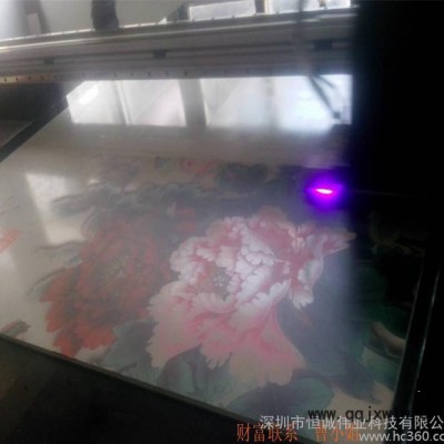 3d瓷磚打印機哪里有賣 國產(chǎn)瓷磚背景墻的3d浮雕UV平板打印機